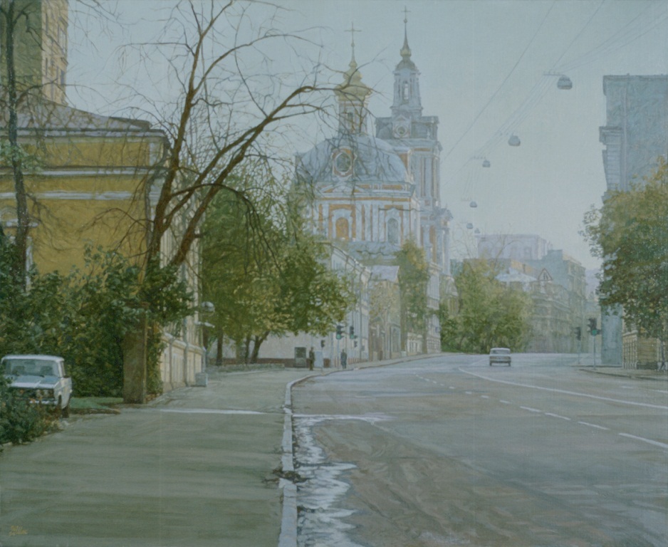 Воскресная Москва. Старая Басманная улица